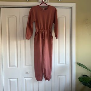 Pink Loungewear Jumpsuit